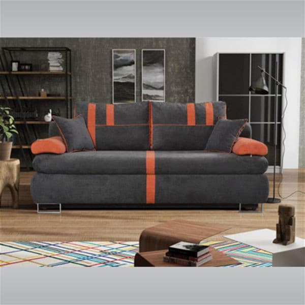 Filim Grey 2-Seater Sofa Bed
