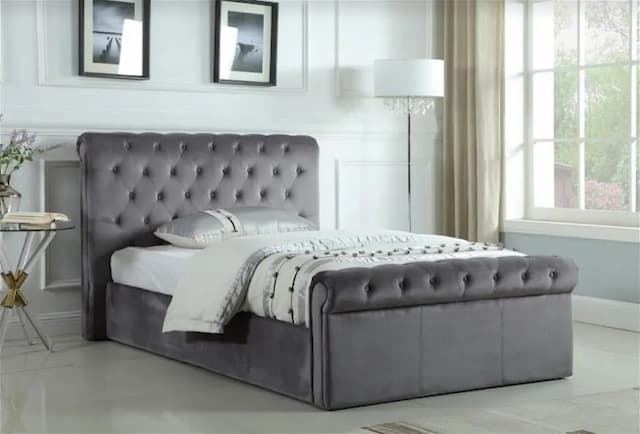 Selina Sleigh Bed