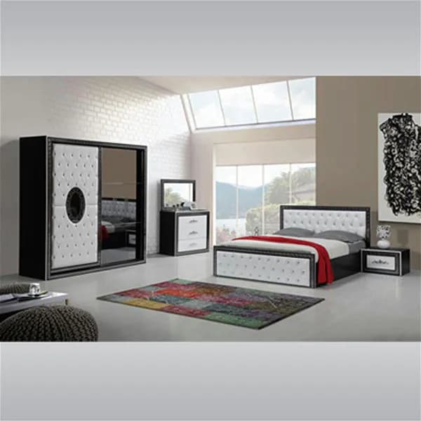 Ardee Bedroom Set Black And White