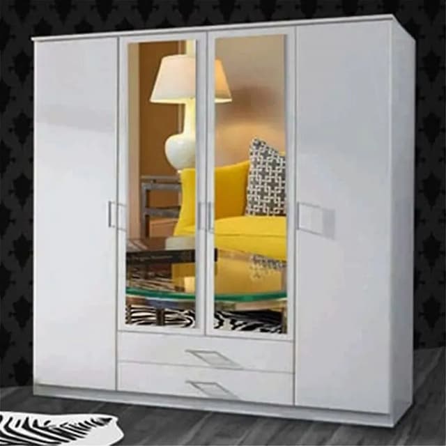 London II Wardrobe White