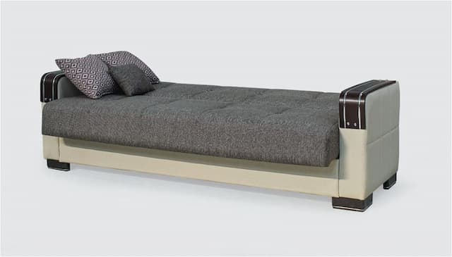  Palu Brown 3-Seater Sofa Bed