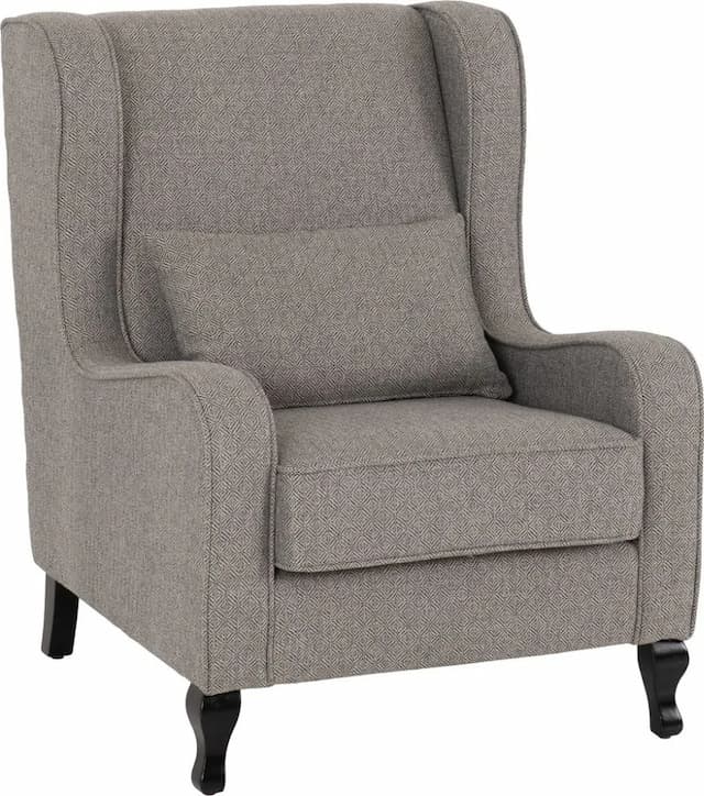 Fireside Chair Dove Grey Fabric