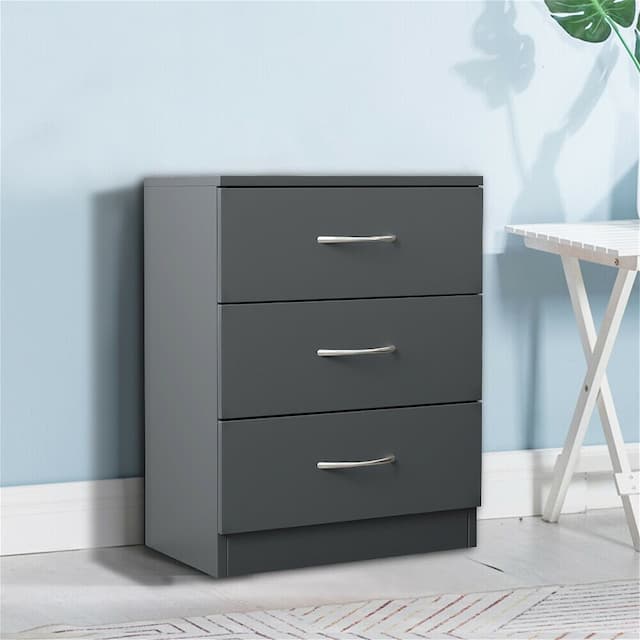 Grey Bedside Drawers