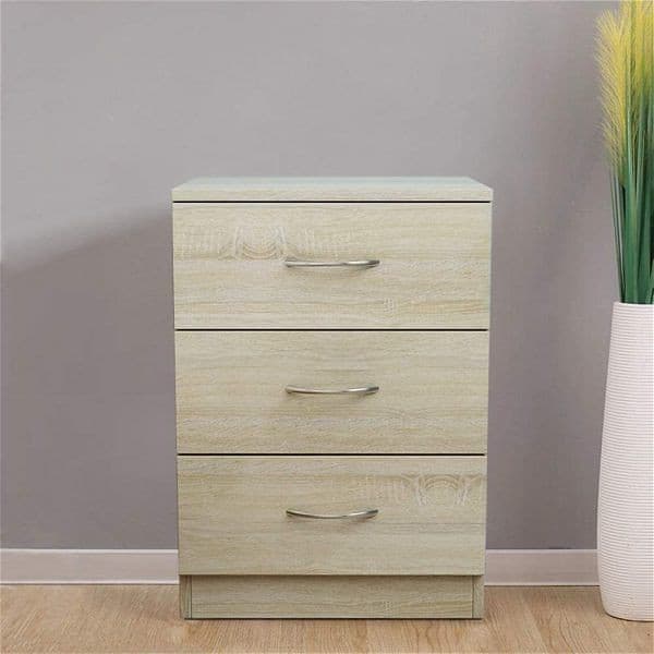 Oak Bedside Drawers