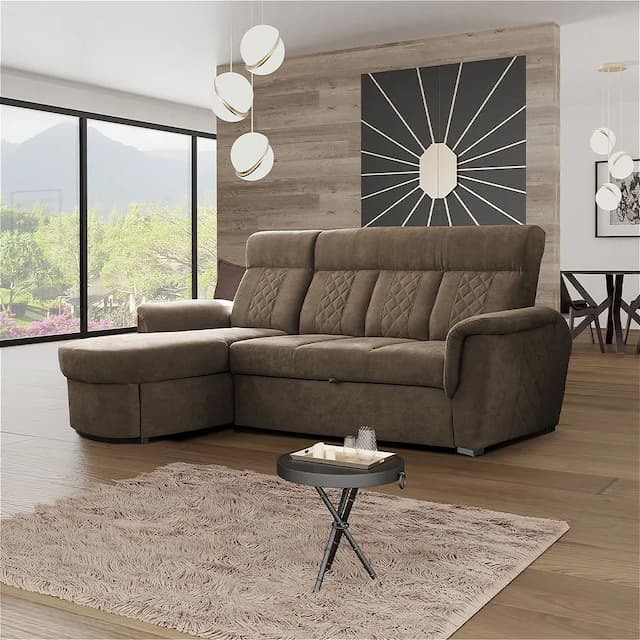Luzon Brown Sofa Bed