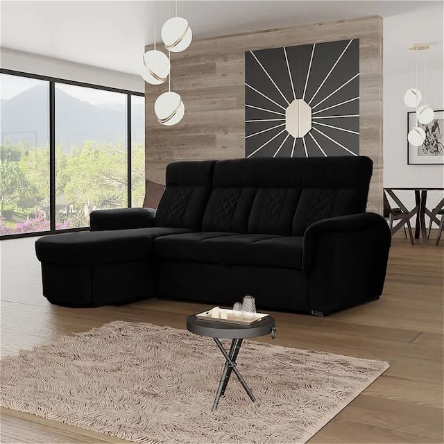 Luzon Black Sofa Bed