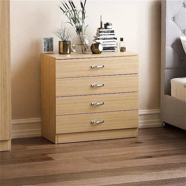 Verde Oak Chest Drawers