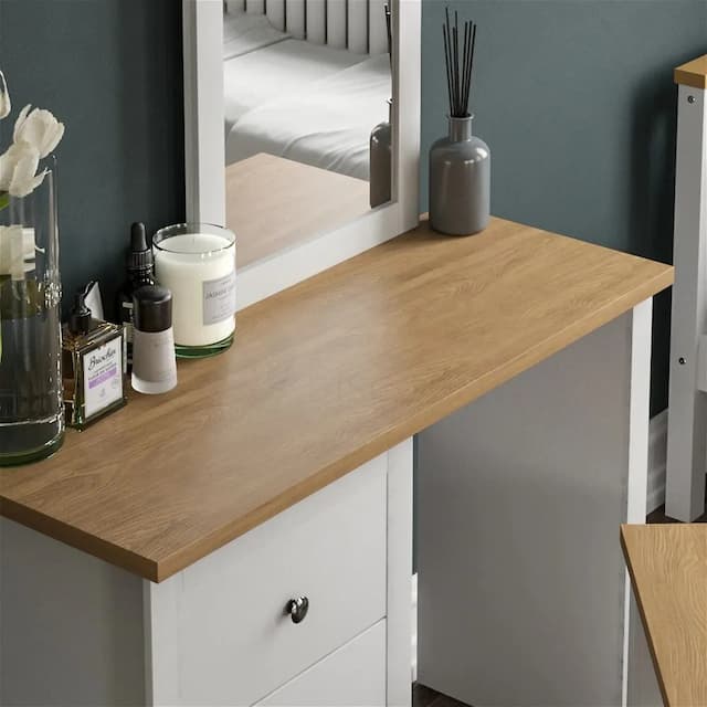 Dressing Table Set, White