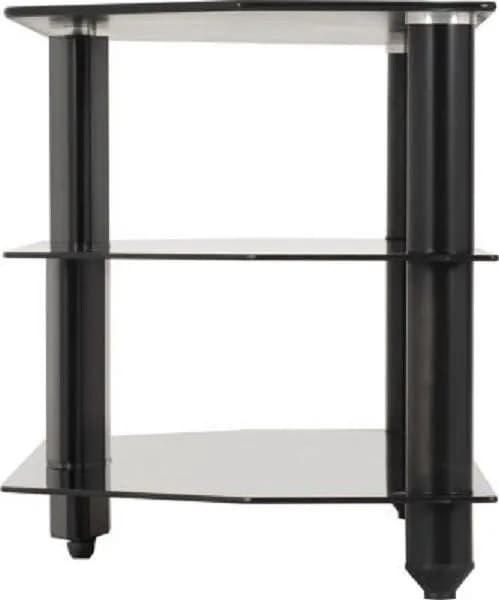 TV Stand Black Glass