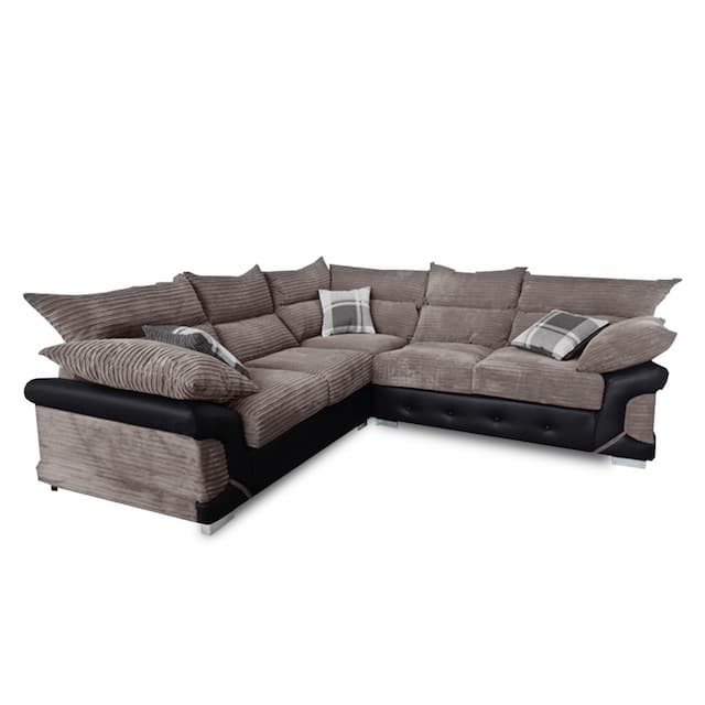 Feshi Brown Corner Sofa 