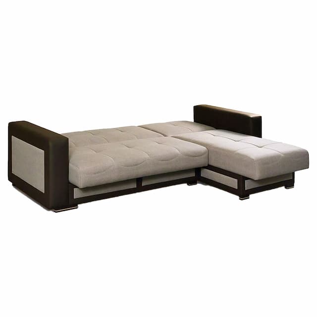 Gifu Corner Sofa Brown