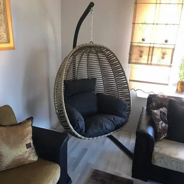 Palmi Grey Swing Chair