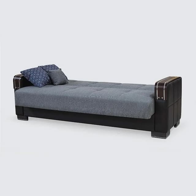Palu Grey 3-Seater Sofa Bed
