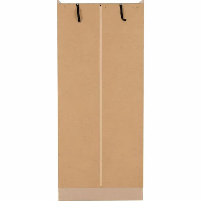 Eton 6 Door Sonoma Oak Effect MDF 3D Effect Hinged Wardrobe